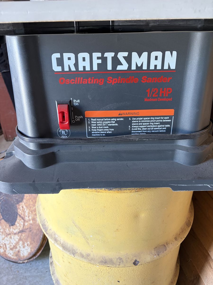 1/2hp Craftsman oscillating orbital sander