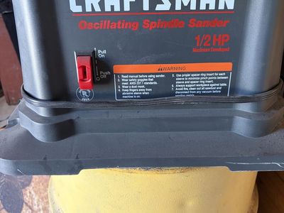 1/2hp Craftsman oscillating orbital sander