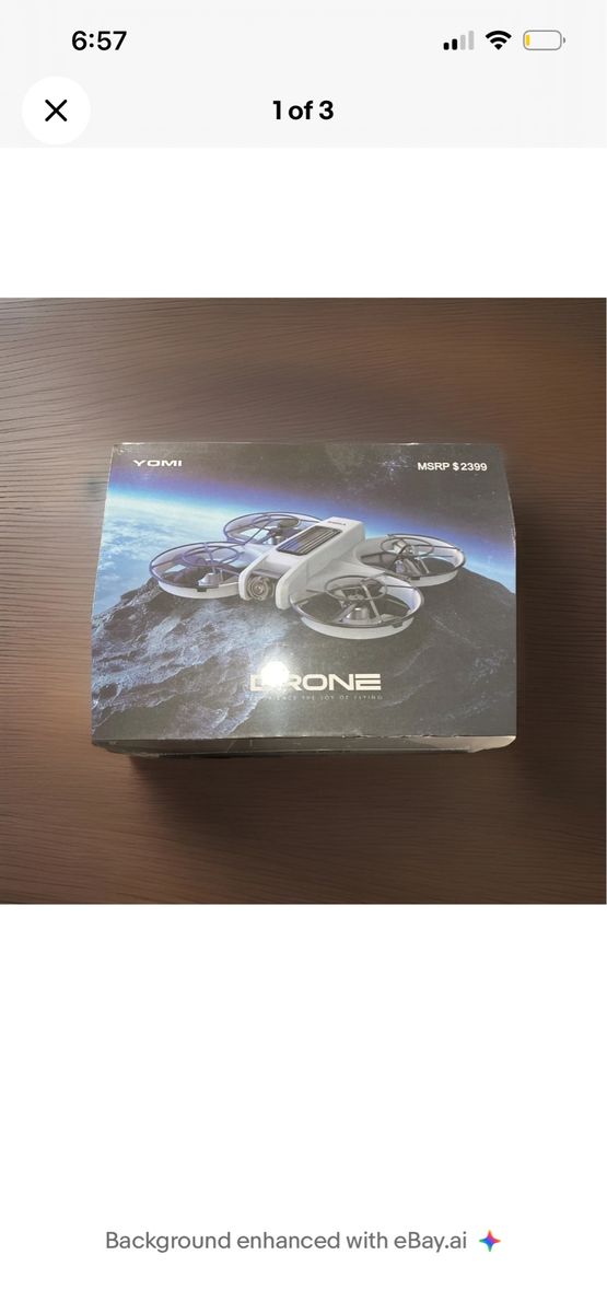 YOMI Drone with Built-In Screen Controller, VR Glasses,  Photo and Video.  New