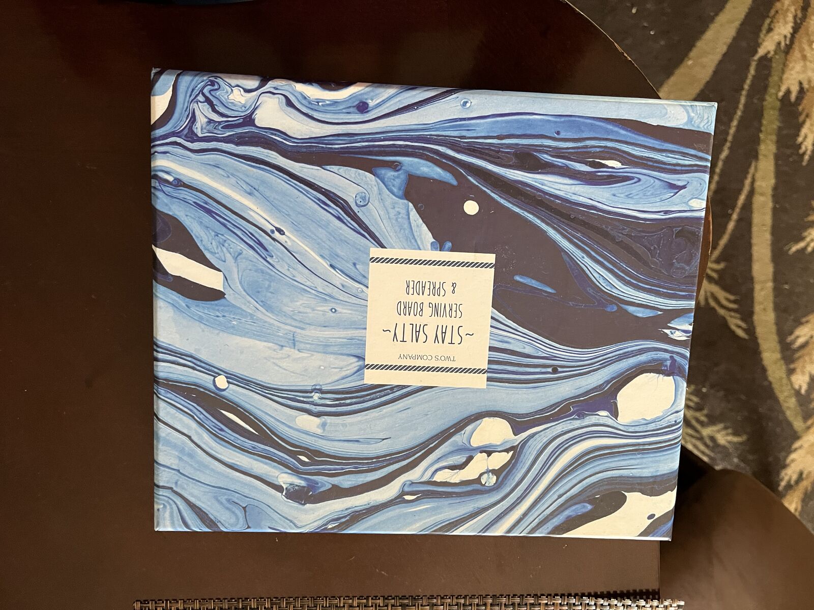 Serving board and spreader