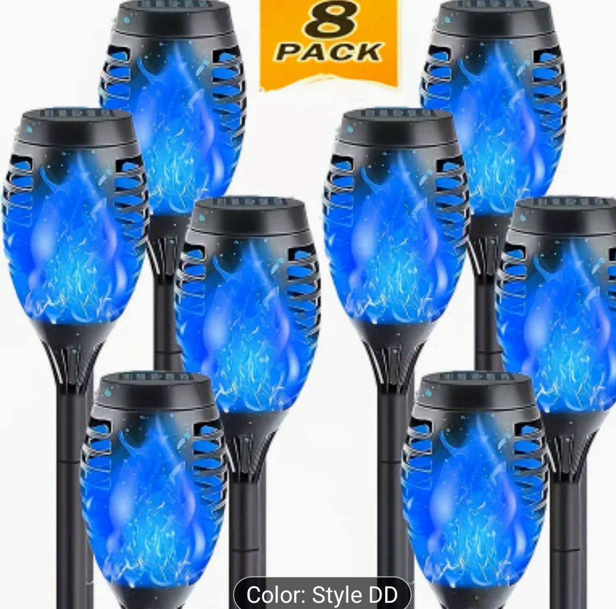 New in box solar lights 8 pack located in Roy venmo or cash fcfs