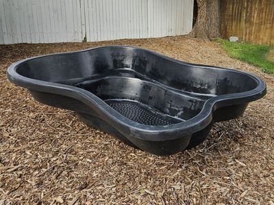 Plastic Pond Liner Outdoor Garden Water Feature or Fishpond