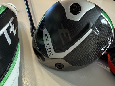 Callaway Elyte Triple Diamond MAX Driver 10.5* RH with Headcover & Weigh kit