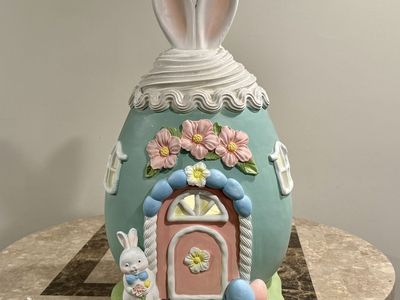 LED Easter Gingerbread House