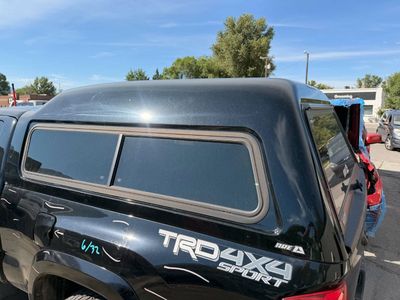 2016 to 2023 Tacoma camper shell black (long bed)