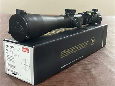Like New Never Fired Leupold Vx3HD 30mm Rifle Scope with Windplex Reticle