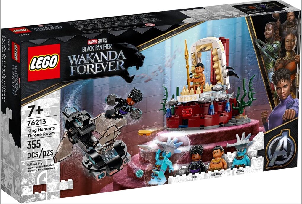 LEGO King Namors Throne Room 76213 - NEW