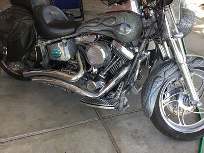1999 Harley Fatboy, complete custom by jessy james WCC