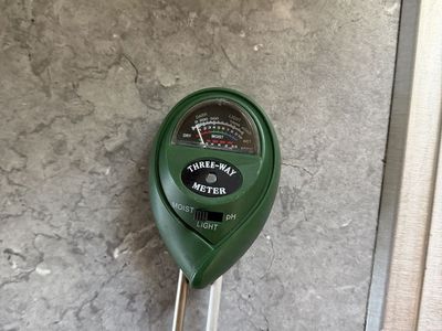 3-in-1 Soil Meter for Moisture, Light, and pH Testing