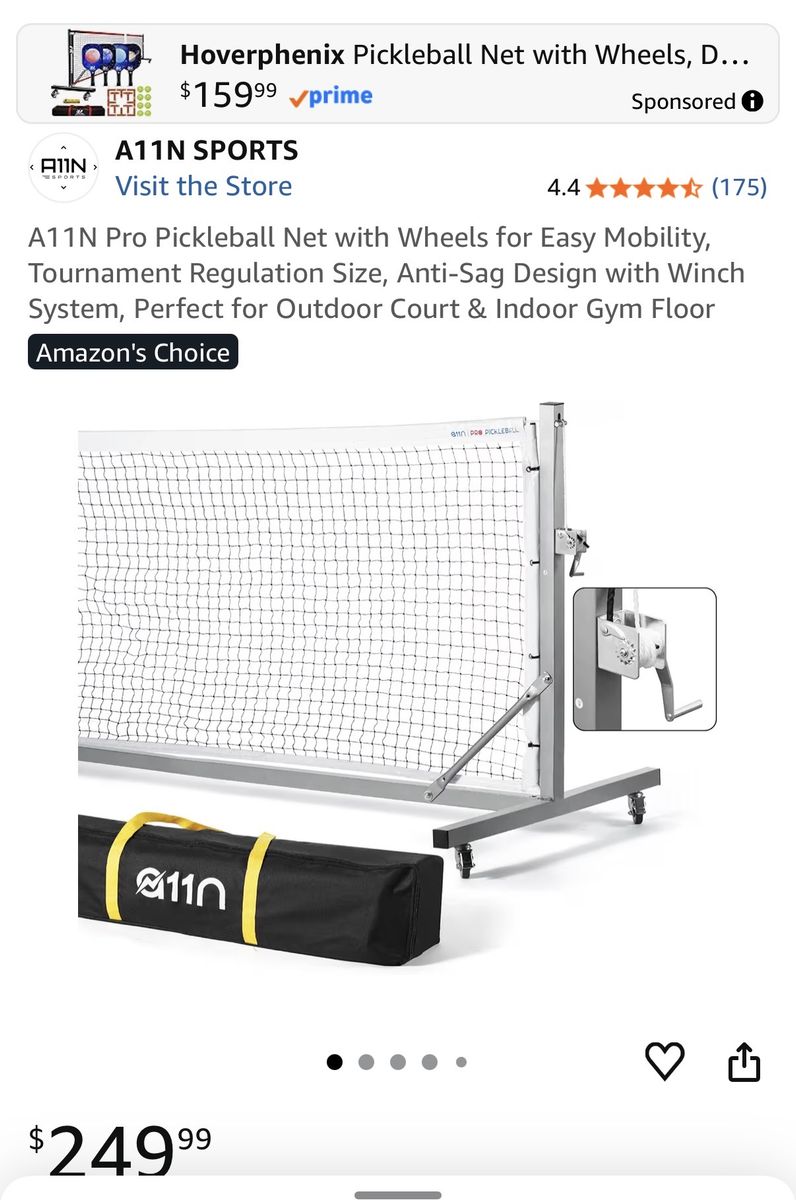 A11N Sports Pickleball Net (NEW)