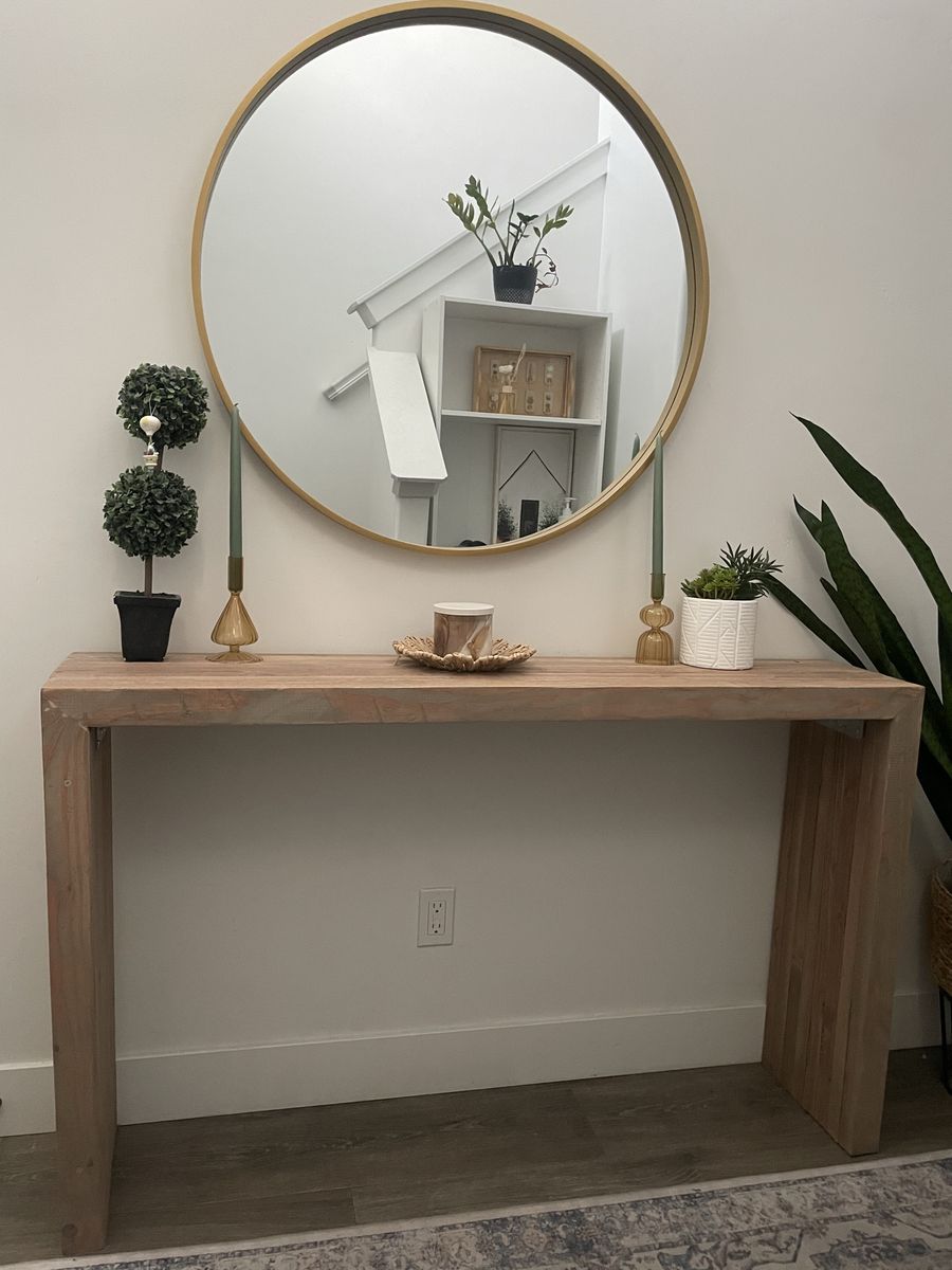 Entry console table
