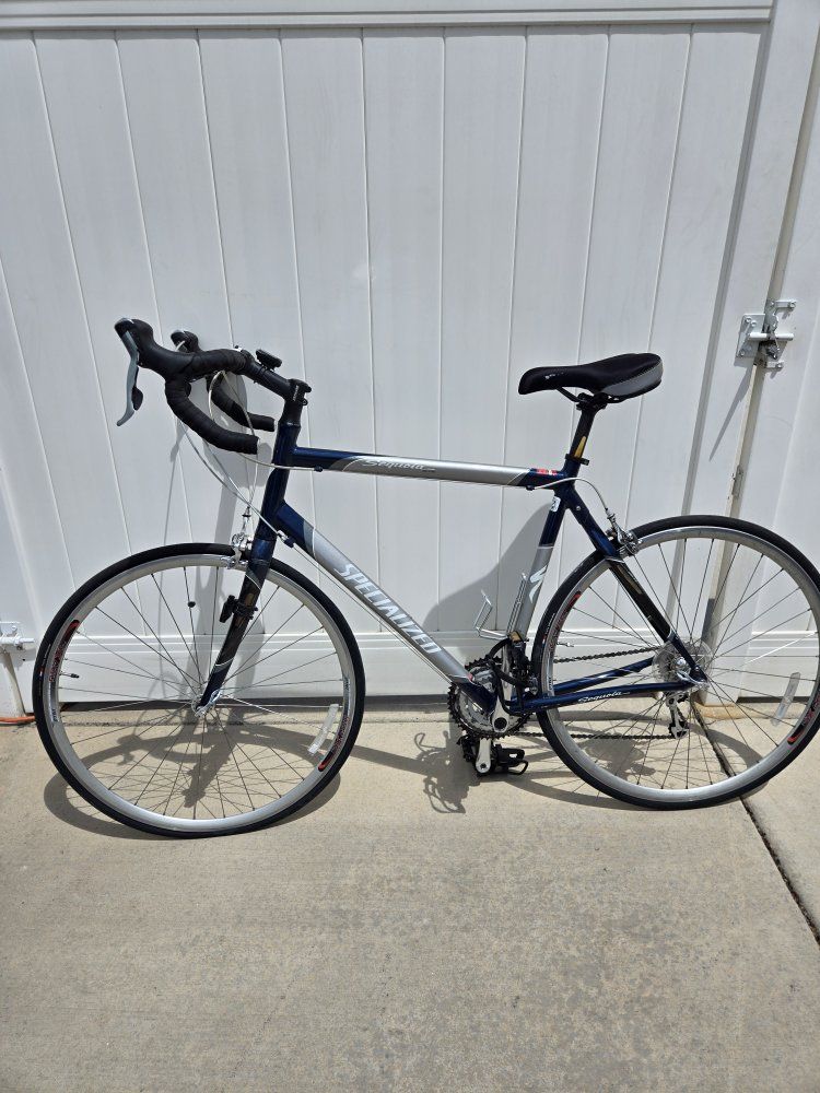 Specialized Sequoia Road Bike - Blue/Silver, Excellent Condition