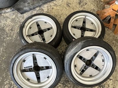 Hoshino Impul D-01 Silhouette Jdm wheels 14 x 7 +5 4x114.3