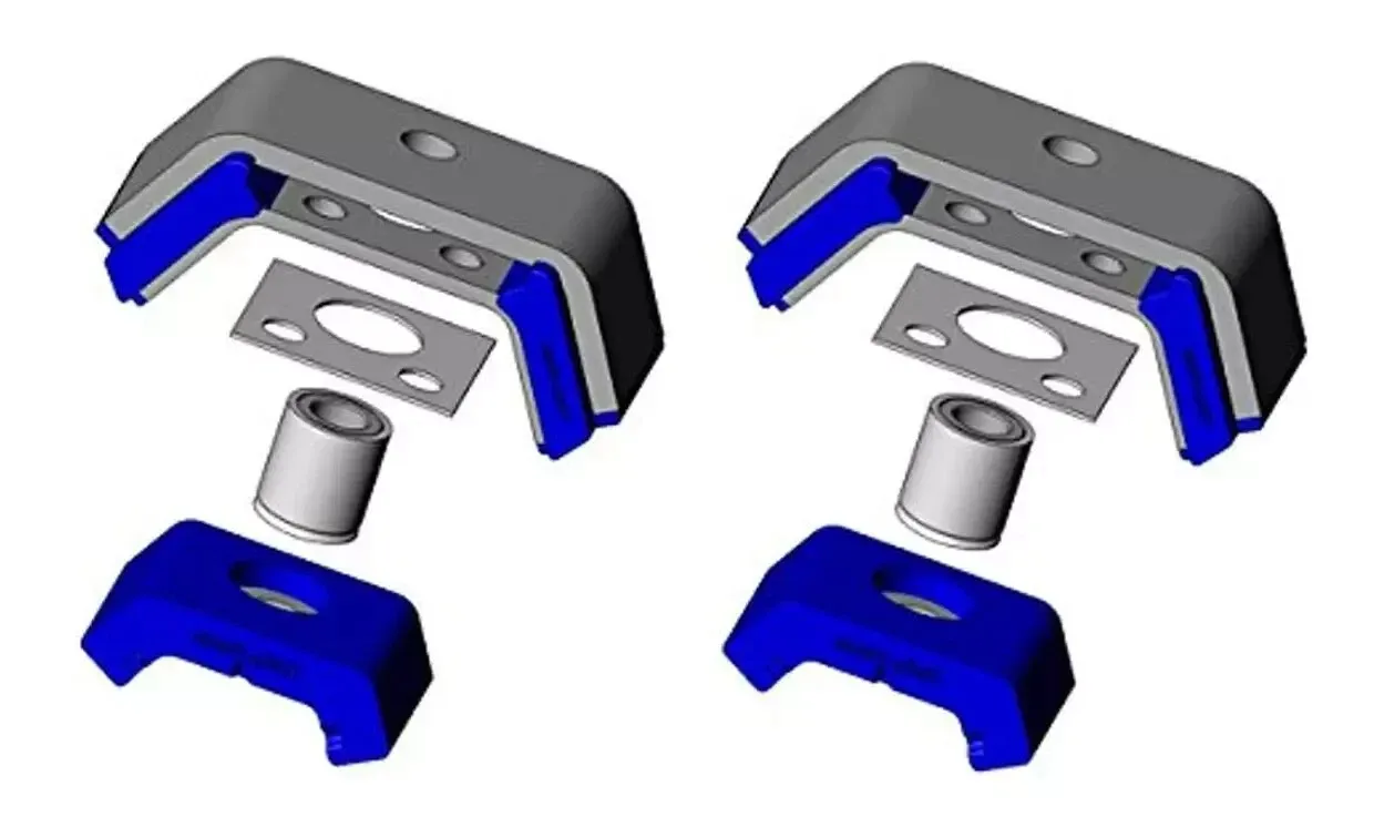Kenworth T-600 Atro Rear Motor Mount Kit - KT59-62001