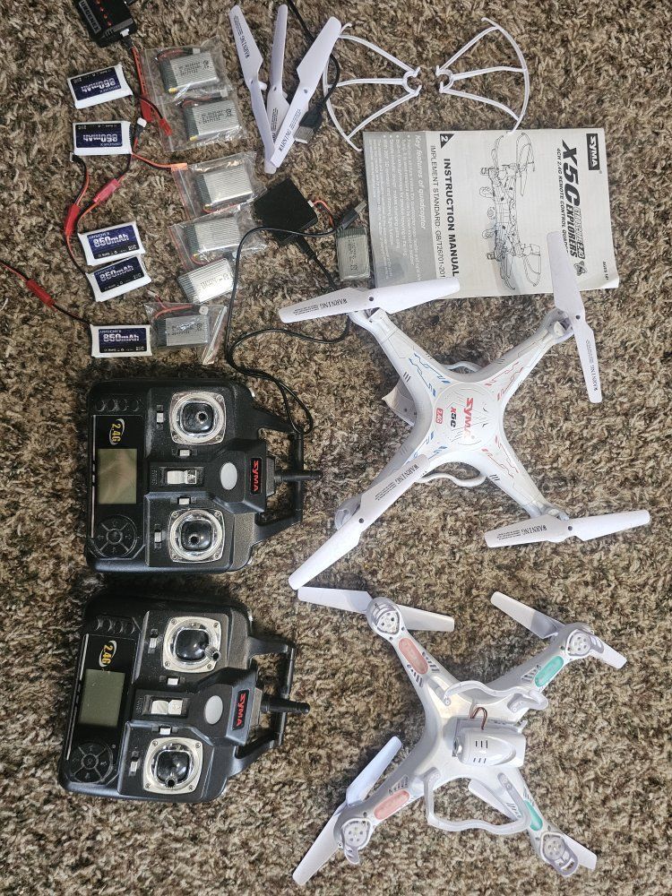 5 Various RC Quadcopter Drones