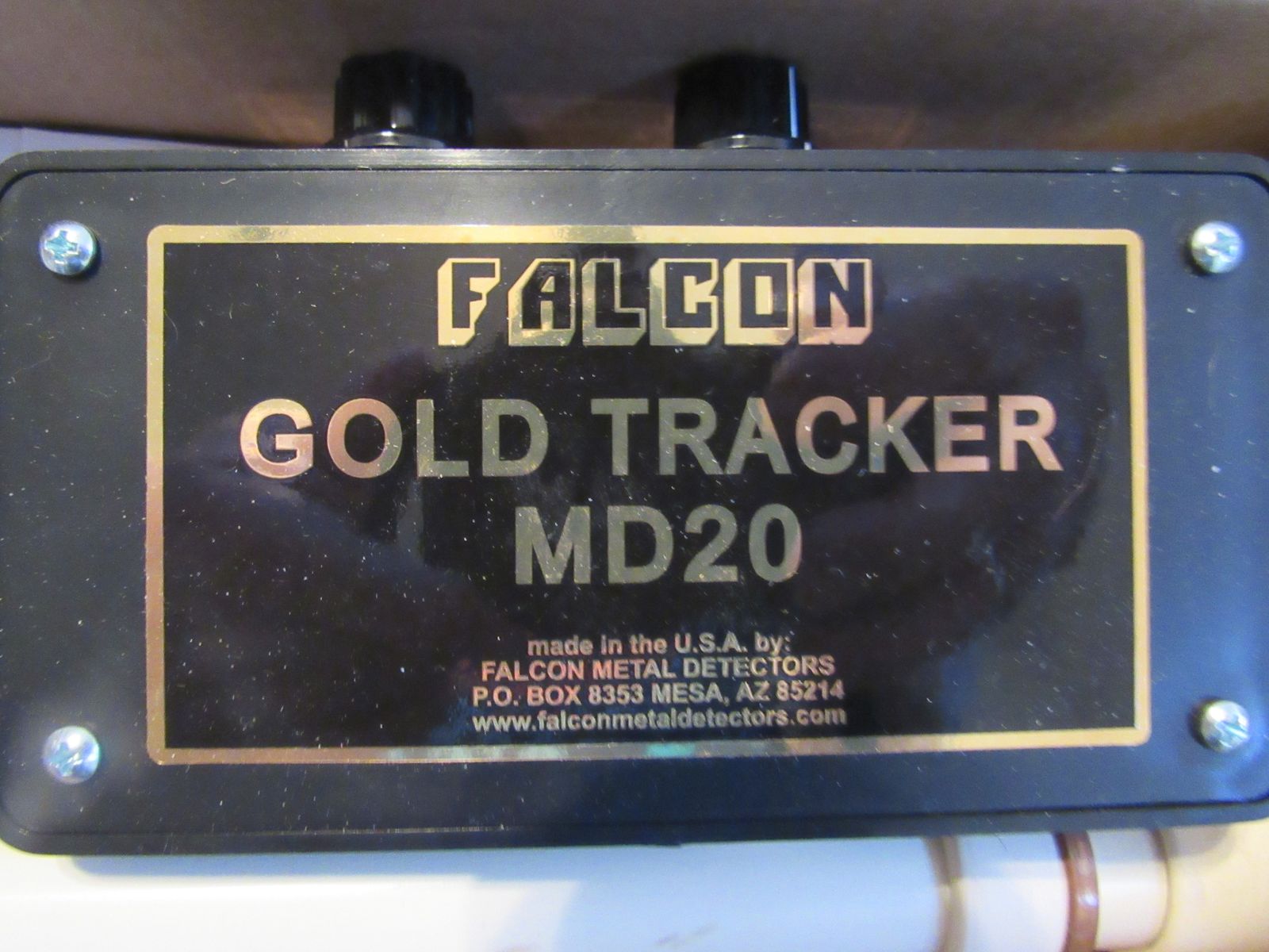 Gold Tracker MD20 Falcon pinpoint metal detector--NEW in the Box!!