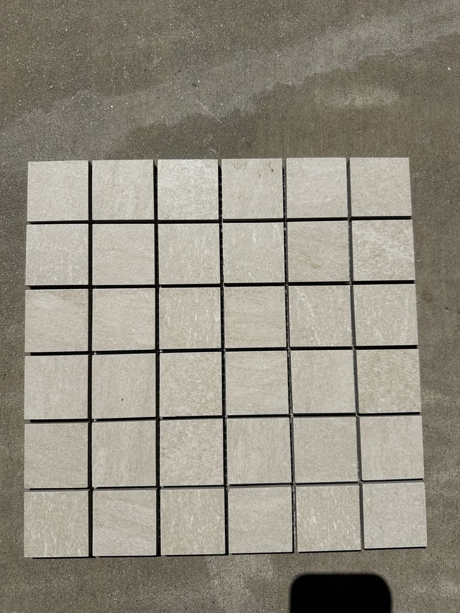 DALTLE Cristallo CR33 Sabbia 12x12in Matte Finish Porcelain Tile - 3 sq ft
