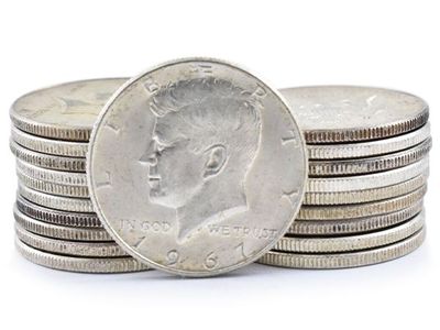 40% silver Kennedy halves