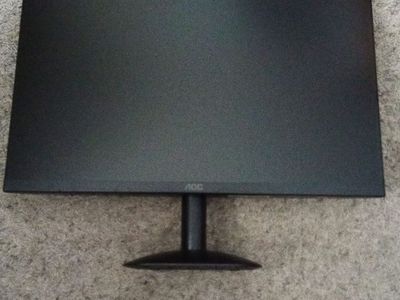 HP PC, mouse & keyboard & AOC 22" 1080p montior