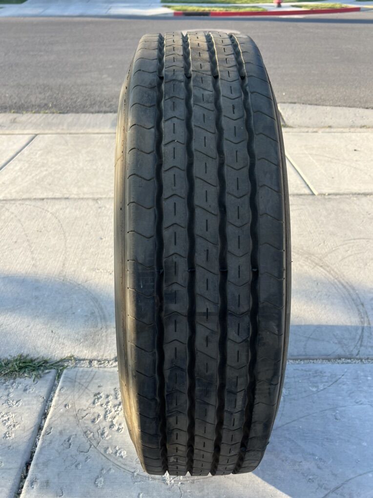 295/75R22.5 double coin steer spare tire