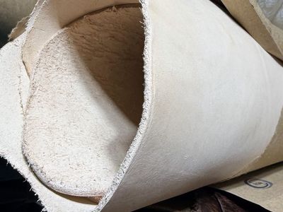 Various Leather Hides and Sizes - Crafting, Upholstery, DIY Projects - Multiple Colors & Sizes