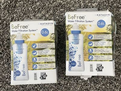 Katadyn BeFree Water Filtration System 0.6L - Ultralight & Compact, New