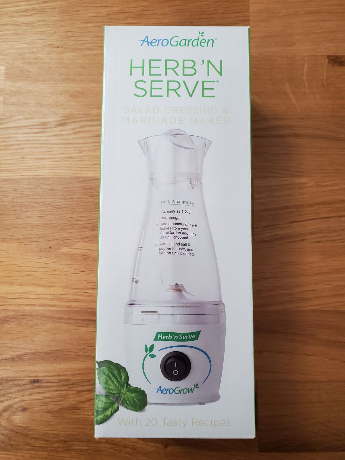 AeroGarden Herb 'n Serve Salad Dressing & Marinade Maker