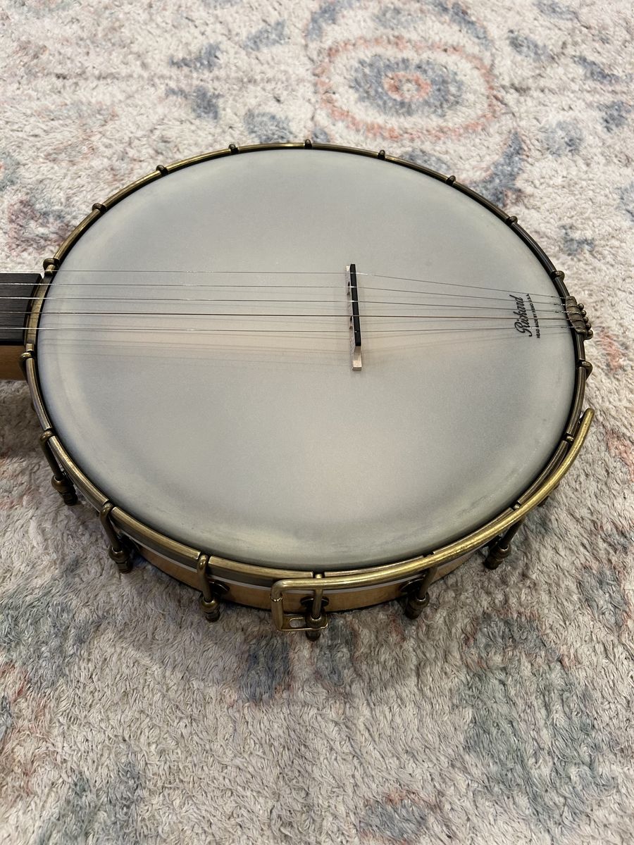 Rickard Dobson 12” Open-Back Banjo – Maple – Excellent Condition