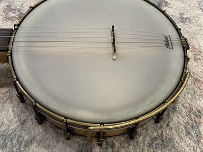 Rickard Dobson 12” Open-Back Banjo – Maple – Excellent Condition