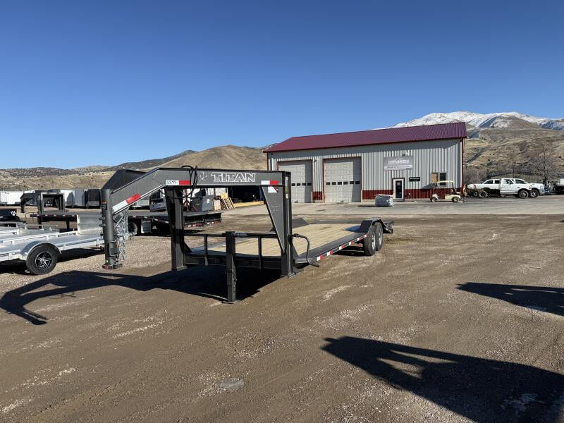 2026 Titan Trailers 25' Lo-Glide  Equipment Trailer