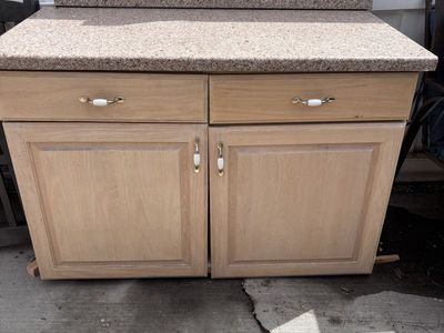 Base Cabinet w/ Granite $225/obo see description