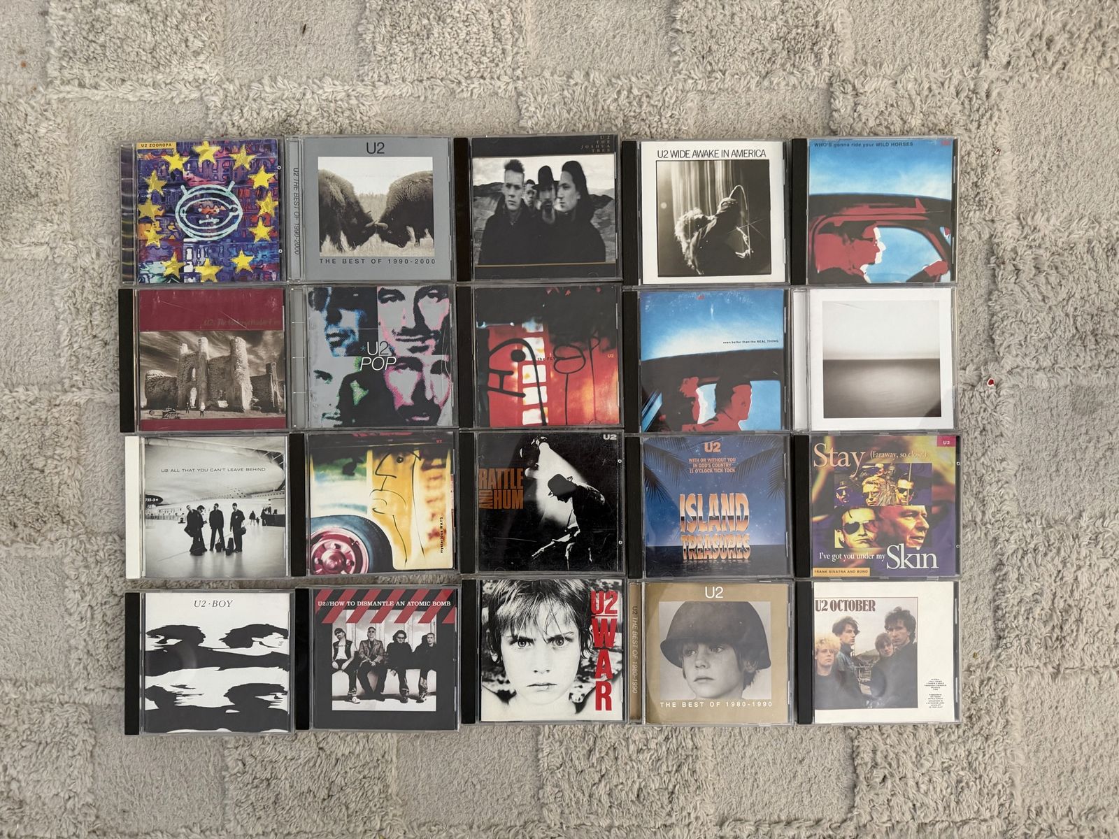 U2  Lot of 20 CD's