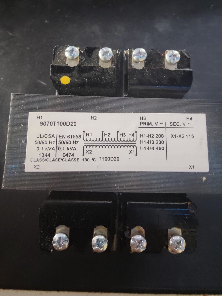 Square D (Schneider Electric) 9070T100D20 Industrial Control Transformer
