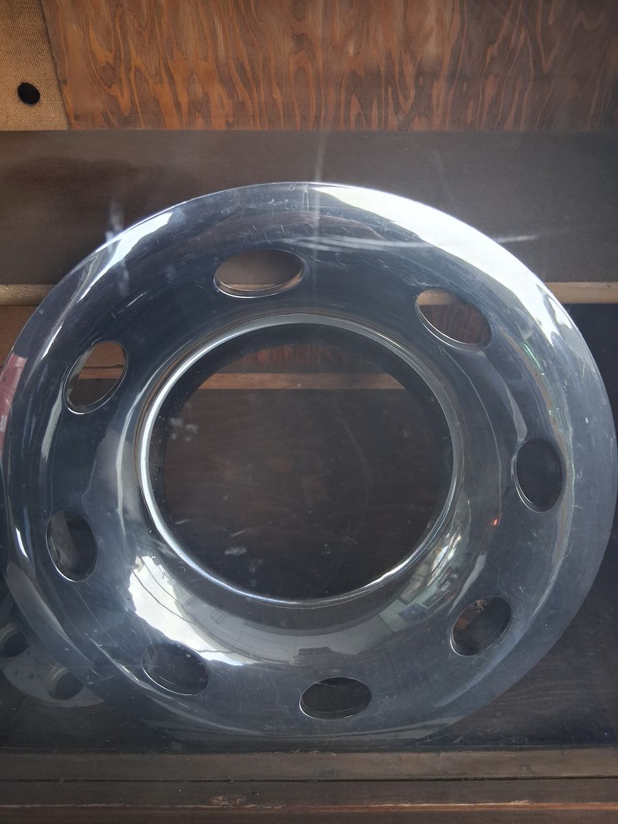 Set Of Four, 16" Chrome Inserts