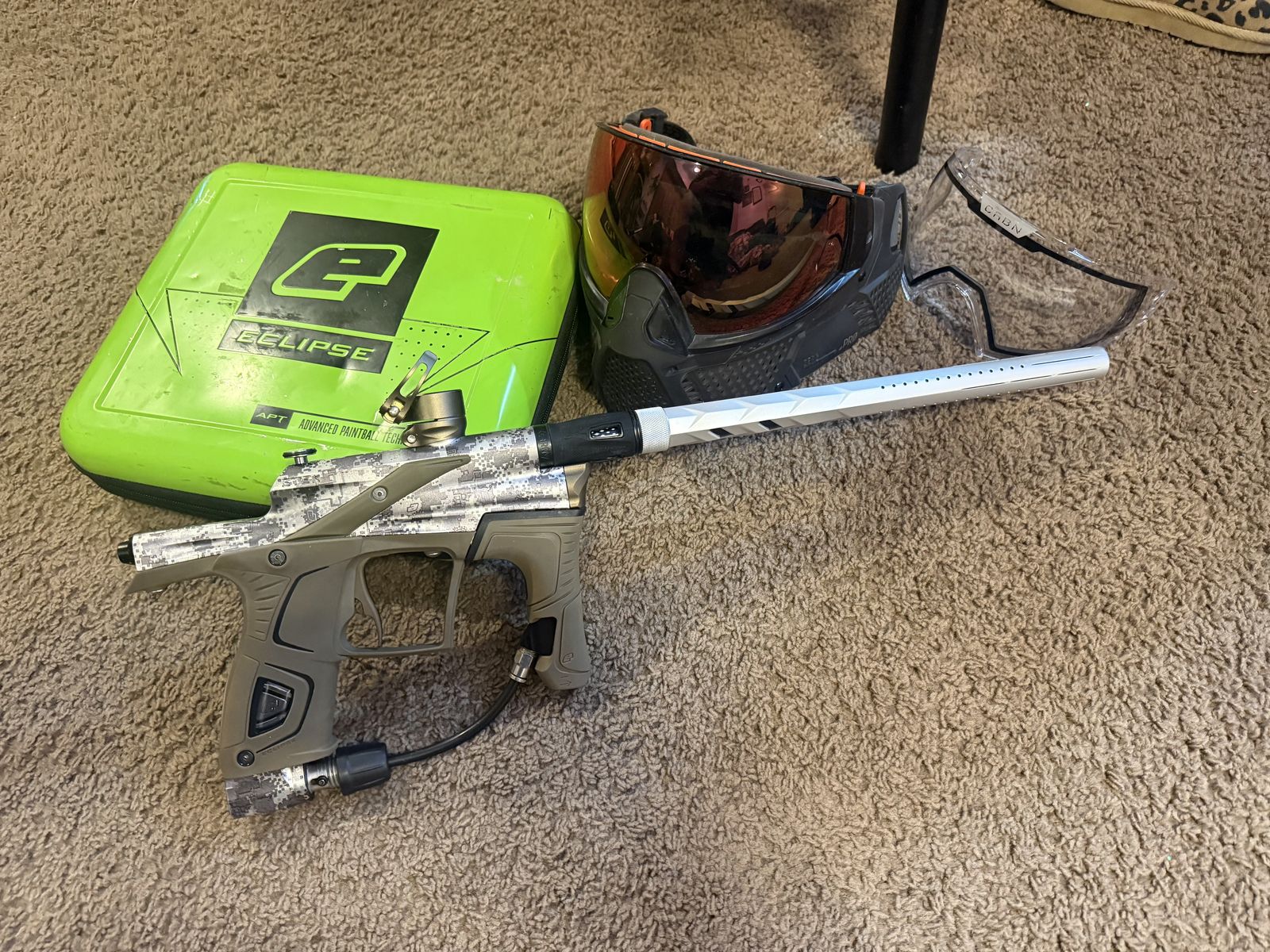 Etek 5 / HK LAZER barrel system / mask