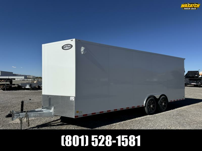 CellTech 8.5x22 WHD Galvanized Cargo / Enclosed Trailer