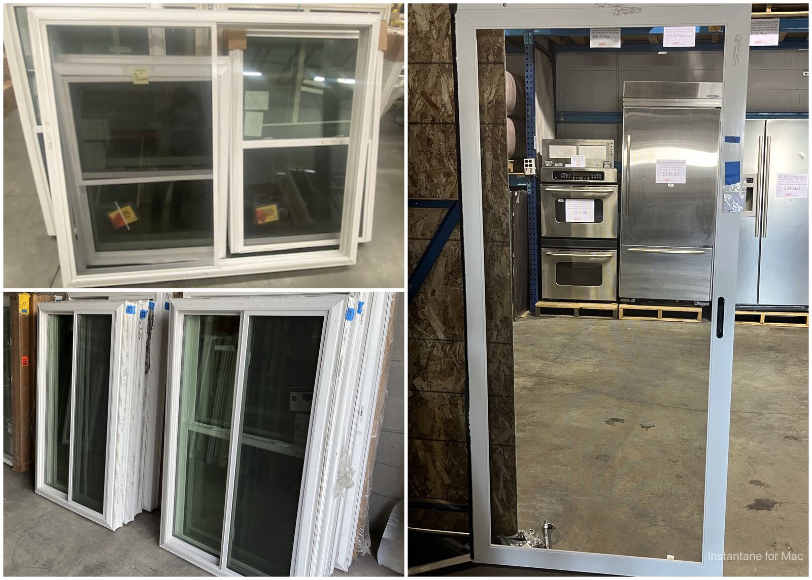 LOWEST PRICES! >75% OFF  NEW 2-Pane & 3-Pane Exterior Windows & Screen Door Sliders - Vinyl Frame - Many Sizes, Types, Styles