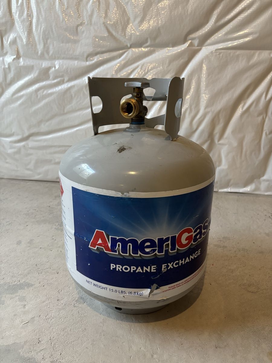 AmeriGas Propane Exchange Tank - 15 lb (6.8 kg) - Used, Ready for Exchange