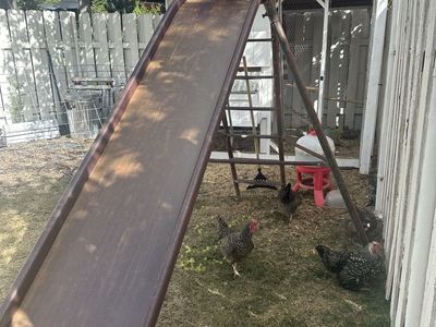 Vintage metal slide