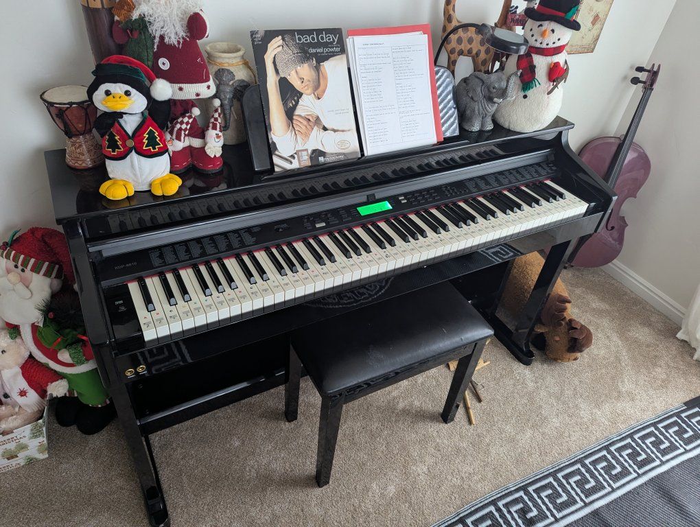 Suzuki Adagio KDP-8816 Digital Piano – 88 Keys – Bench Included