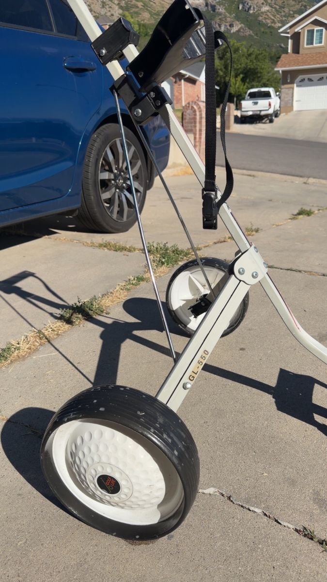 2 wheel golf push cart ️
