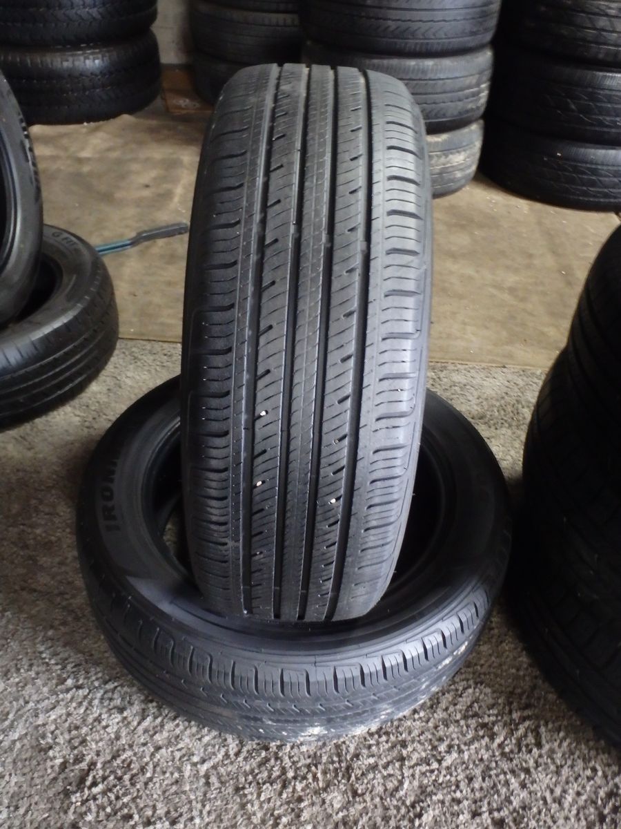 225/55R18 IRONMAN GR906 PAIR OF TWO USED TIRES