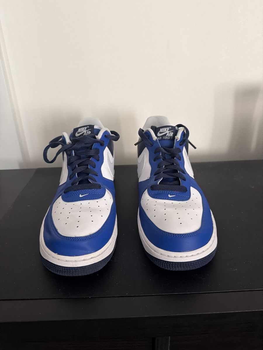 NIKE AIR FORCE 1 '07 LV / 11.5 / White/ Game Royal