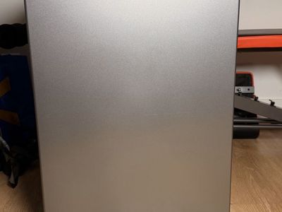 Hisense Mini Refrigerator Single Door Compact Fridge - Stainless Steel Look Finish