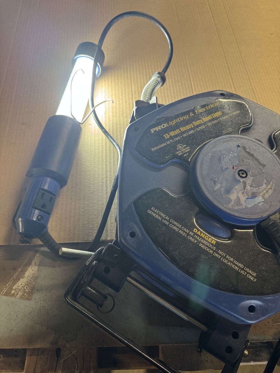PRO Lighting & Electrical 13-Watt Heavy Duty Reel light