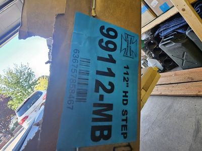 Side step rails for 3rd Gen long bed crew cab Dodge 2500.