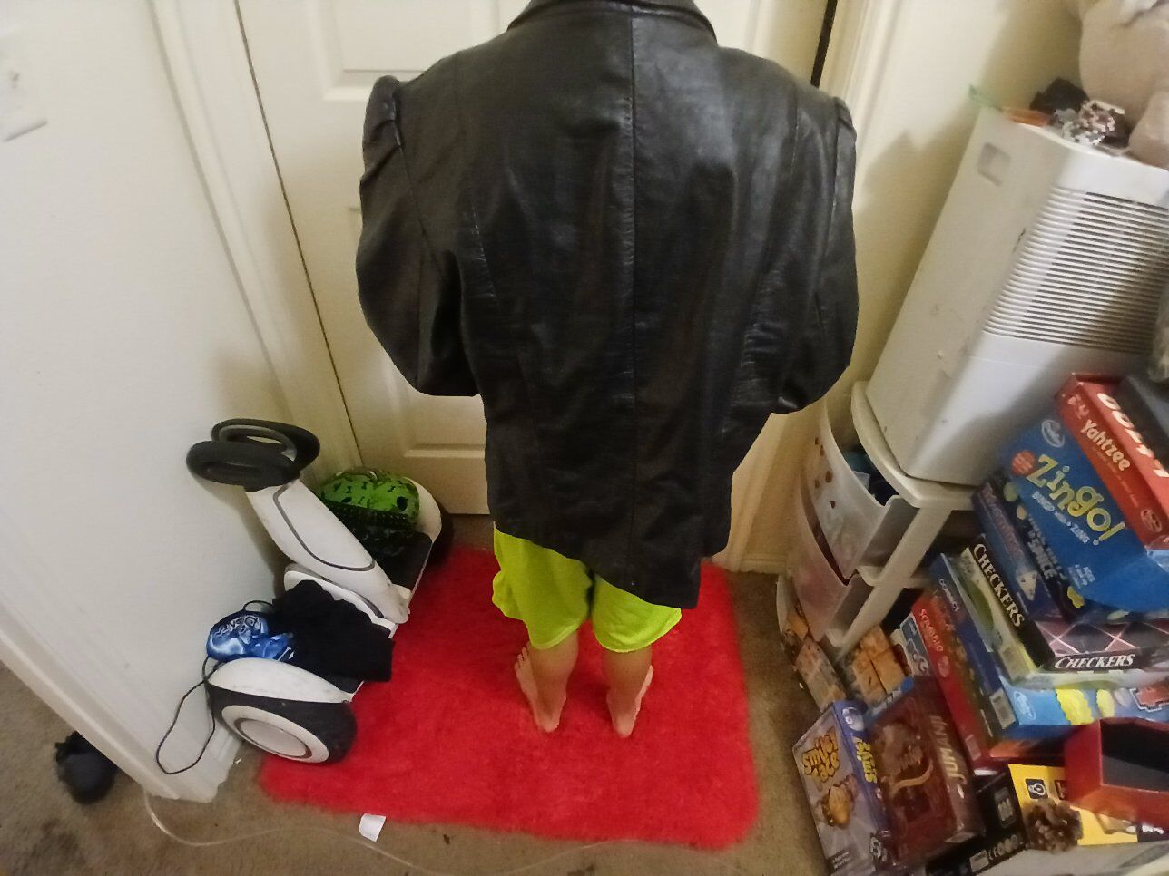 womens vintage leather jacket