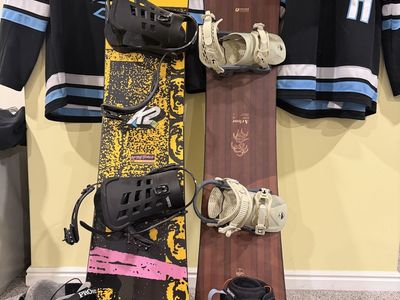 Snowboard Package: K2 & Arbor Boards, Bindings, and ThirtyTwo Boots - Used Set