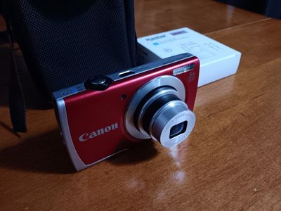 Canon PowerShot A2500 HD 16.0MP Red Digital Camera