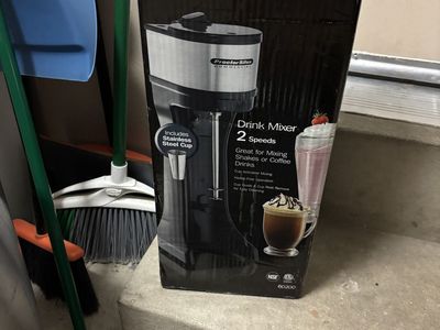 Proctor Silex Commercial 2-Speed Drink Mixer Model 60200 with Stainless Steel Cup